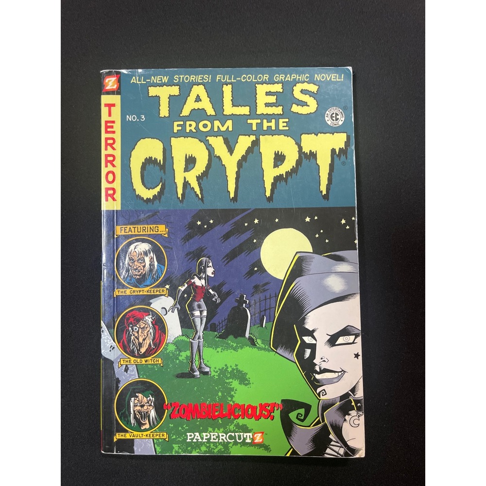 Tales from the Crypt No 3 Graphic Novel Papercutz Zombie Delicious Horror